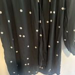 Brandy Melville  Bernice Wrap Around Mini Dress in Black And White Sz S Photo 5