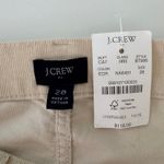 J.Crew  Corduroy Straight Pants Size 28 Ecru Neutral Classic Minimalist Everyday Photo 8
