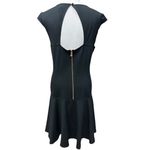 Kate Young For Target Fit and Flare Open Back Zippered Black Dress Size 12 Photo 7