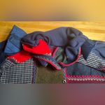 Allison Daley  knitted Hippie Patchwork Long Sleeve Granny Cardigan Sweater|Sz:2x Photo 14