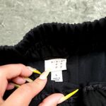 A New Day  Black Drawstring Shorts Photo 3