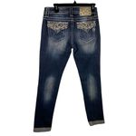 Miss Me NWT Miss Me Jeans Womens Size 26 Boyfriend Ankle Denim Embellished Flap Pockets Photo 10