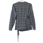 ZARA  Checked Wrap Blouse Photo 2