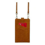 Heyday  Phone Holder Crossbody Brown‎ Faux Leather New​​​ Photo 2