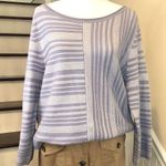 Habitat  Purple Woven 3/4 Sleeve Crewneck Sweater Sz XL Photo 4