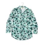 *Duluth Trading Sidwinder Printed Shirt Womens Lg Green Floral Outdoor Workwear Size undefined Photo 1