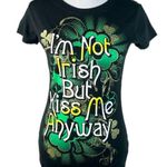 Ransom I’m Not Irish But Kiss Me Anyway Black Large Photo 0