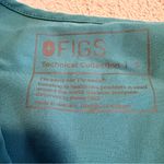 FIGS  Women’s Teal Technical Collection Scrub Top Size Small Photo 2