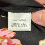 MISA Los Angeles MISA Floral Print Indra Viscose Wrap Cocktail Blouse Shirt Size XS Photo 9