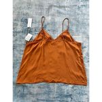 Treasure & Bond NWT! Spaghetti Strap Tank Top in "Rust Leather" Size 1X Photo 1