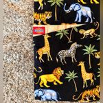 Dickies  Scrub Top - Size Large - Safari Animal Print Cotton Photo 4