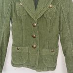Dolce & Gabbana  Vintage Green Corduroy Blazer Jacket 28/42 Metal Buttons Photo 7