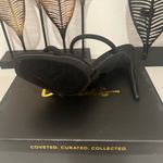 Luxe Lulus  Elegant Black Heels Size 8 Photo 1