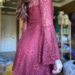 Sexy Red Lace Dress Photo 2