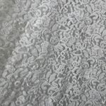 Victoria's Secret  White Floral Lace Chemise Sheer Slip Dress Mini M 90s Vintage‎ Photo 4