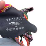 Platinum Swimwear PilyQ Olive Crochet Trim One Piece Small Trendy Vacation Green Photo 5