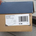 NWT G.H. Bass Bethany Bow Ankle Booties | G.H. Bass Brown Bow Ankle Boots Size 10 Photo 12