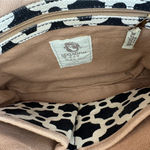 Spartina 449  Linen and Leather May River Onyx Crossbody Bag Black Cream Photo 9