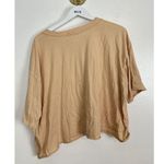 Free People Inspire Tee in Pink Sand Size X-Large Photo 7