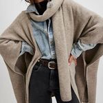 Free People  Ellie Wrap Sweater Scarf Duster OS NWT $98 Photo 0