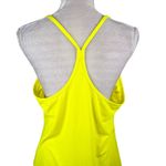 Fabletics Carly Tank Firefly Yellow Top XXL Yellow Racerback Removable Pads Photo 8