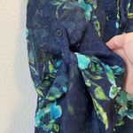 Verve Ami Blue Floral Blouse Photo 3