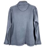Tommy Bahama 100% Cotton Grey/Blue Half Zipup Sports Sweater Women’s Size M Photo 1