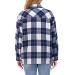 HFX Ladies’ Shirt Jacket Blue Photo 5