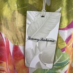 Tommy Bahama  Shirt L Womens Multicolor Linen Viscose Floral Button Pullover Top Photo 4