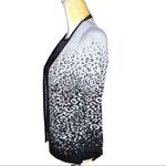 Alfred Dunner  gorgeous black and silver 2 piece top! Photo 6