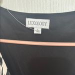 Luxology Black and White Jumpsuit with Butterfly Print Photo 2
