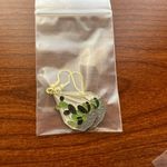 Authentic Handmade Navajo Indian Cactus Earrings Photo 4