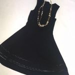 AQUA Skater Little Black Dress NWOT Photo 3