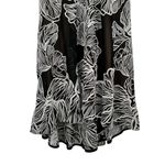 Dress the Population size XS Black Cream Floral Embroidered Dress Sleeveless Photo 2