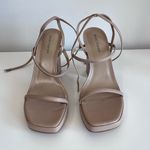 Marc Fisher  Light Pink 5 Inch Strap Heels Photo 5