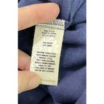 Soft Surroundings  Womens 1X Linen Blend Tie Belt Blue Shorts Beach Nautical Boho Photo 7