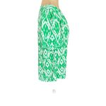 Collective Concepts ‎ green and white blouse medium Photo 3