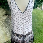 White House | Black Market WHBM Fringe Hem Halter Top Photo 5