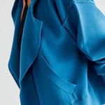 Free People Georgia Solid Sweater Jacket Photo 2