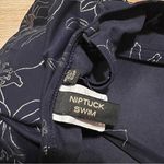 Niptuck Swim Garden Line Foil Joanne Tummy Control One Piece Swimsuit Women’s 4 Blue Photo 4