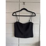 J.Crew NWT Sweetheart Bustier Top in Drapey Crepe size 4 in Black Photo 2