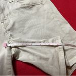 American Eagle  Outfitters Women’s Sz 4 Khaki Twill Super Stretch Midi Shorts EUC Photo 4