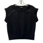 ABS Allen Schwartz Allen Schwartz ABS Denim Collection Women’s Black Cropped Top Cuff Photo 0
