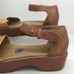 GH Bass & Co Women's Rivington Gold Whiskey Platform Sandals Tan Size 7 Photo 3