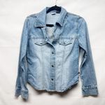Arizona Jeans Arizona Y2K Vintage Juniors Denim Button Down Shacket Size Medium Breathable Photo 0