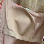 Kona Sol  Orange Green Pastel Striped One Piece Swimsuit XL Photo 4