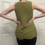 Green Marled Knit Tank Photo 3