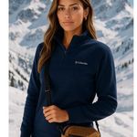 Columbia  Zip Fleece Pullover XXL Outdoor Hiking Casual Granola Winter Athleisure Photo 1