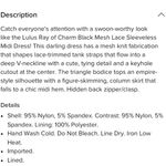 Lulu's Elegant Black Maxi Dress with White Lace Size XL Photo 4