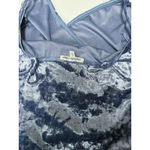 Charlotte Russe Crushed Velvet Asymmetrical Mini Dress | Size Medium Photo 4